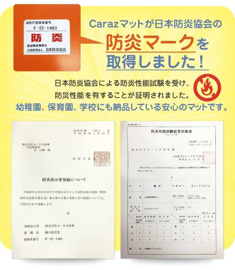ジョイントマット プレイマット 1枚 防炎 ノンホルム 防音 厚さ4cm 71×71cm フロアマット パズルマット ベビーサークル対応(代引不可)