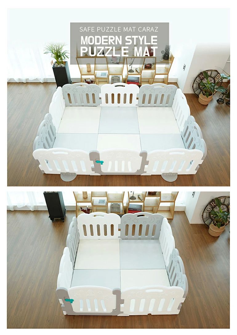 ジョイントマット プレイマット 2枚セット 防炎 ノンホルム 防音 厚さ4cm 71×71cm 2枚 フロアマット パズルマット(代引不可)
