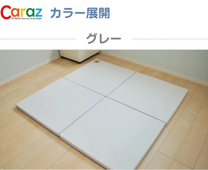 ジョイントマット プレイマット 4枚セット ノンホルム 防炎 防音 厚さ4cm 71×71cm 4枚 フロアマット パズルマット 赤ちゃん(代引不可)