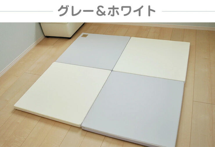 ジョイントマット プレイマット 4枚セット ノンホルム 防炎 防音 厚さ4cm 71×71cm 4枚 フロアマット パズルマット 赤ちゃん(代引不可)