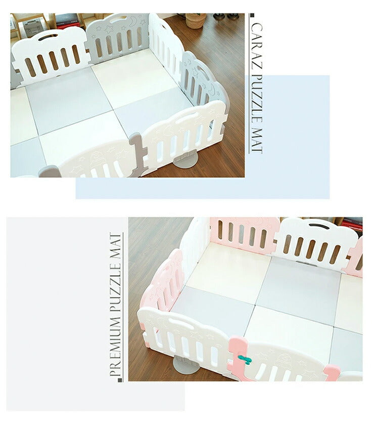 ジョイントマット プレイマット 4枚セット ノンホルム 防炎 防音 厚さ4cm 71×71cm 4枚 フロアマット パズルマット 赤ちゃん(代引不可)