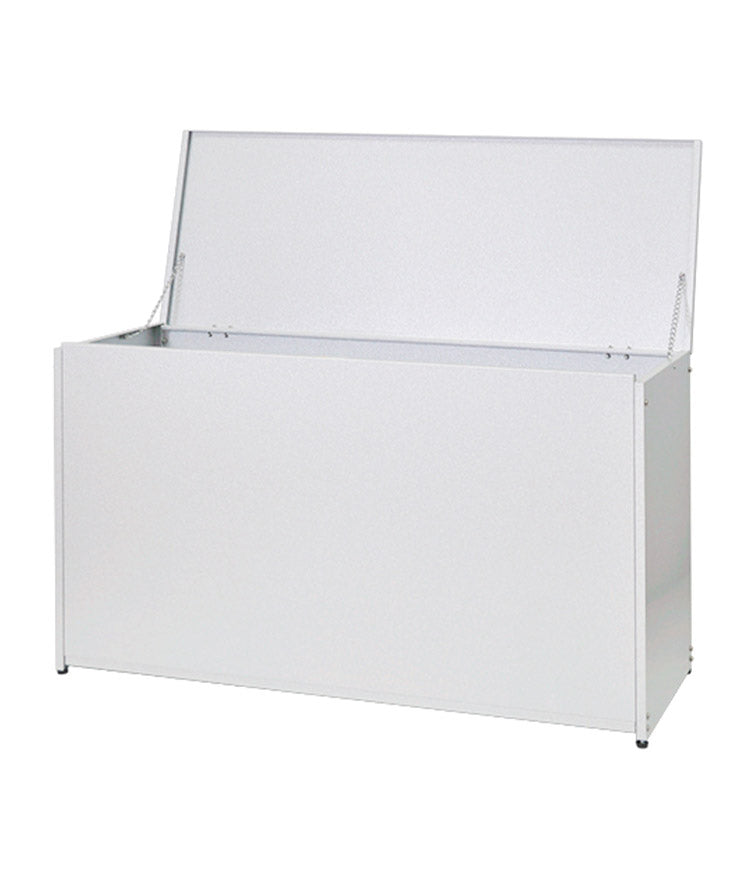 日本製 ガルバ製ゴミ収納庫 幅109 大容量 211L 上開きボックスタイプ 屋外ゴミ収納庫 ガルバリウム ゴミ箱 ごみ箱 物置 屋外ストッカー 頑丈 家庭用 カラスよけ ゴミステーション(代引不可)