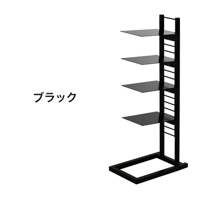 日本製 飾るシューズラック 5段 フロートシューズラック 5足用 スリム スチールラック 玄関収納 オープンラック スリッパラック スニーカー ディスプレイ 隙間収納(代引不可)