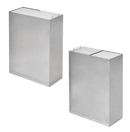 日本製 ステンレスダストボックス 45L袋用 スタイリッシュ ゴミ箱 スライド式 フタ付き 蓋付き シンプル ごみ箱 スリム 45リットル おしゃれ 角型 リビング キッチン 台所(代引不可)