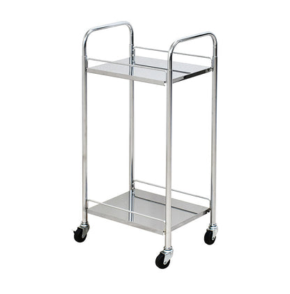 日本製 たためるステンレス棚ワゴン 32×45 キッチンワゴン キャスター付き キッチンラック キッチン収納 ランドリーワゴン プランタースタンド 取っ手 折りたたみ式 省スペース スリム(代引不可)