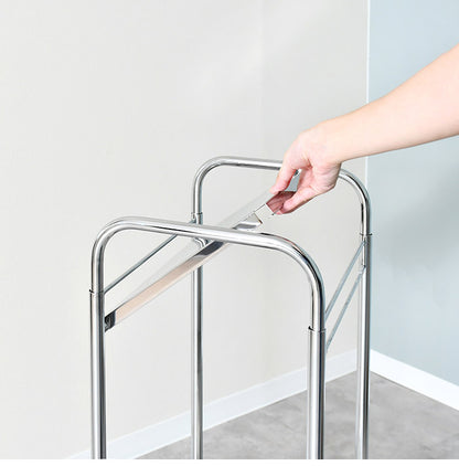 日本製 たためるステンレス棚ワゴン 32×45 キッチンワゴン キャスター付き キッチンラック キッチン収納 ランドリーワゴン プランタースタンド 取っ手 折りたたみ式 省スペース スリム(代引不可)