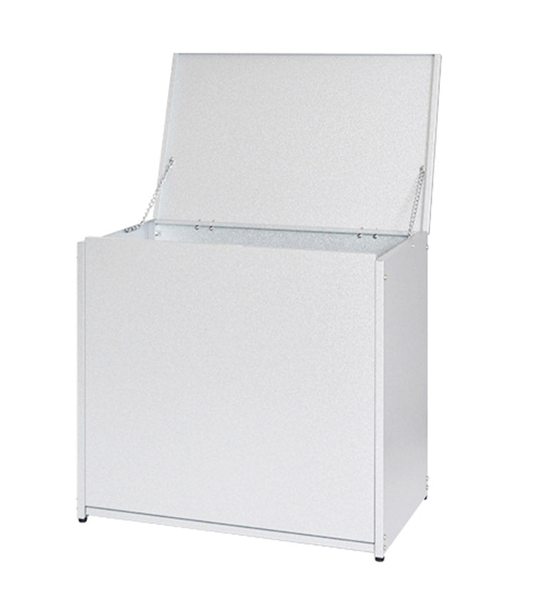 日本製 ガルバ製ゴミ収納庫 幅67 大容量 126L 上開きボックスタイプ 屋外ゴミ収納庫 ガルバリウム ゴミ箱 ごみ箱 物置 屋外ストッカー 頑丈 家庭用 カラスよけ ゴミステーション(代引不可)