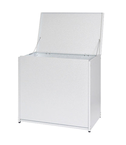 日本製 ガルバ製ゴミ収納庫 幅67 大容量 126L 上開きボックスタイプ 屋外ゴミ収納庫 ガルバリウム ゴミ箱 ごみ箱 物置 屋外ストッカー 頑丈 家庭用 カラスよけ ゴミステーション(代引不可)