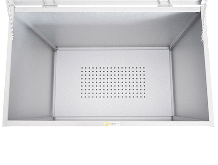 日本製 ガルバ製ゴミ収納庫 幅67 大容量 126L 上開きボックスタイプ 屋外ゴミ収納庫 ガルバリウム ゴミ箱 ごみ箱 物置 屋外ストッカー 頑丈 家庭用 カラスよけ ゴミステーション(代引不可)