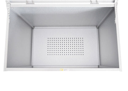 日本製 ガルバ製ゴミ収納庫 幅88 大容量 169L 上開きボックスタイプ 屋外ゴミ収納庫 ガルバリウム ゴミ箱 ごみ箱 物置 屋外ストッカー 頑丈 家庭用 カラスよけ ゴミステーション(代引不可)