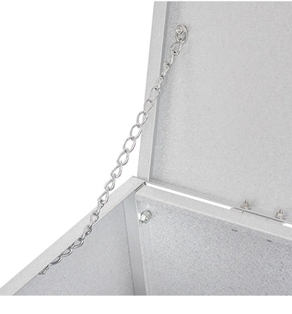 日本製 ガルバ製ゴミ収納庫 幅88 大容量 169L 上開きボックスタイプ 屋外ゴミ収納庫 ガルバリウム ゴミ箱 ごみ箱 物置 屋外ストッカー 頑丈 家庭用 カラスよけ ゴミステーション(代引不可)