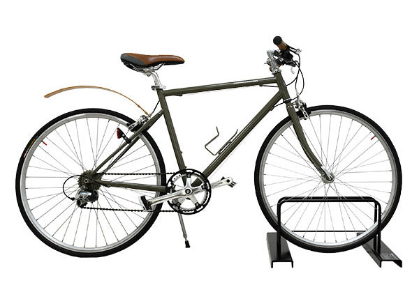 日本製 シンプル自転車ラック 1台用 一般家庭用 サイクルラック 自転車スタンド 自転車置き 駐輪スタンド 簡易スタンド 屋外(代引不可)