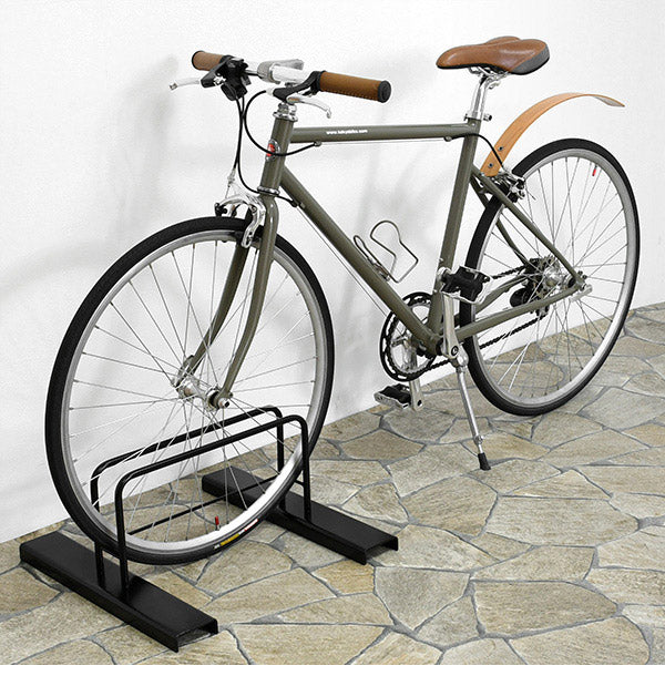 日本製 シンプル自転車ラック 1台用 一般家庭用 サイクルラック 自転車スタンド 自転車置き 駐輪スタンド 簡易スタンド 屋外(代引不可)