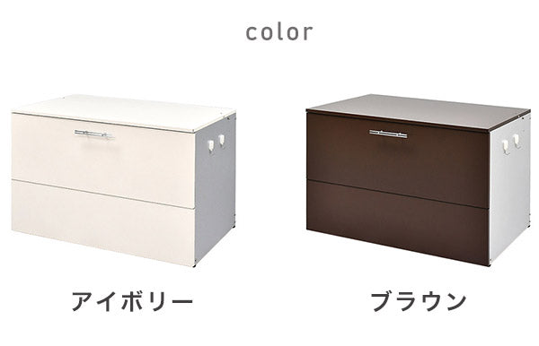 日本製 ガルバ使用ゴミ保管庫 幅100 奥行56 ガルバリウム使用 屋外 ゴミ箱 ごみ箱 物置 屋外ストッカー 頑丈 大容量 家庭用 カラスよけ ゴミ収納庫 ゴミステーション(代引不可)