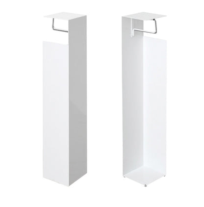 日本製 トイレットペーパーホルダー 自立式 スリム スタンド式 トイレットペーパースタンド トイレラック 芯なし対応 保管 ストッカー コンパクト 省スペース トイレ収納(代引不可)