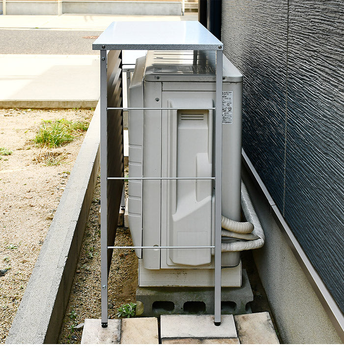 日本製 新ルーバー大型室外機カバー ルーバー式 スタイリッシュ エアコン室外機カバー エアコンカバー おしゃれ(代引不可)