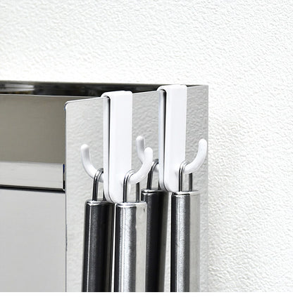 日本製 燕三条 フラップ扉のステンレススパイスラック ポット5 調味料ラック 扉付き 調味料ストッカー スパイスラック 調味料ポット付き 省スペース キッチン収納 おしゃれ(代引不可)