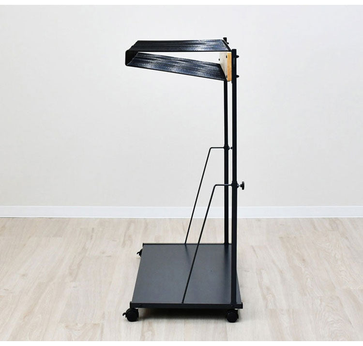 rootis 日本製 ワイドパンツ対応 ジーンズハンガー 20本掛け 高さ調節 棚付き スイング式 滑らないハンガー THE JEANS HANGER ヴィンテージ 古着 スラックスハンガー(代引不可)