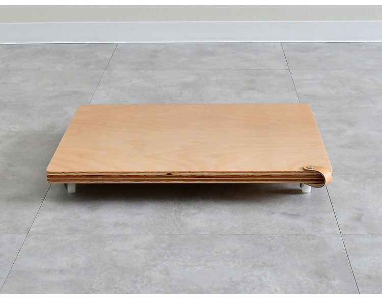 rootis 日本製 耐荷重20kg プランタースタンド 新潟県南魚沼産木材使用 プランター台 キャスター付き レクタングル 45×35cm ホームキャリー 平台車 台車 フラワースタンド 長方形 角型 回転 トレー(代引不可)