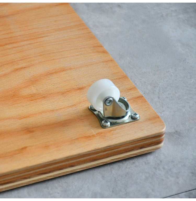 rootis 日本製 耐荷重20kg プランタースタンド 新潟県南魚沼産木材使用 プランター台 キャスター付き レクタングル 45×35cm ホームキャリー 平台車 台車 フラワースタンド 長方形 角型 回転 トレー(代引不可)