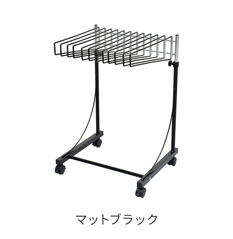 【ワイドパンツ対応】日本製 高さ伸縮ワイドスラックスハンガー 12本掛け スイング式 キャスター付き スラックス収納 ハンガーラック スリム 押入れ 押し入れ 収納 クローゼット ハンガー(代引不可)