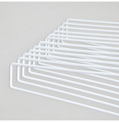 【ワイドパンツ対応】日本製 高さ伸縮ワイドスラックスハンガー 12本掛け スイング式 キャスター付き スラックス収納 ハンガーラック スリム 押入れ 押し入れ 収納 クローゼット ハンガー(代引不可)