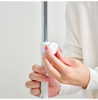 【ワイドパンツ対応】日本製 高さ伸縮ワイドスラックスハンガー 12本掛け スイング式 キャスター付き スラックス収納 ハンガーラック スリム 押入れ 押し入れ 収納 クローゼット ハンガー(代引不可)