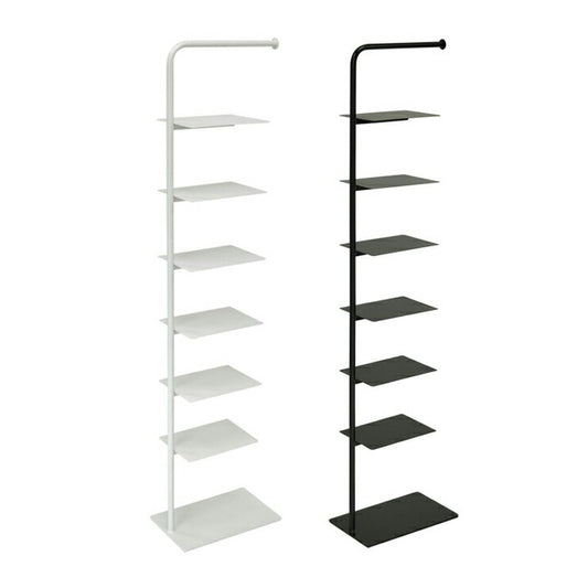 【日本製】 Stack rack シューズラック 7段 収納 靴箱 シューズボックス 下駄箱 薄型 スリム 靴入れ シューズbox(代引不可)