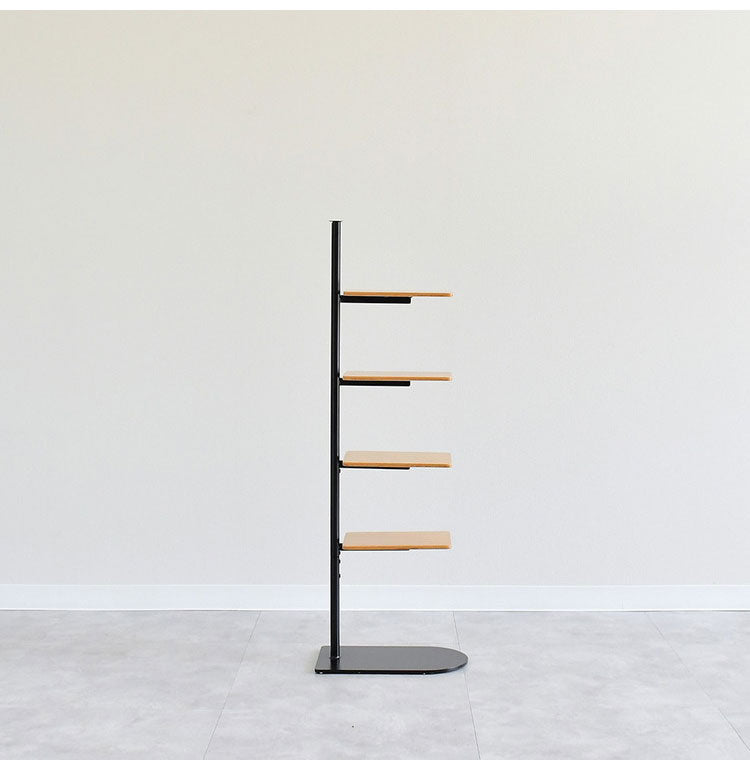 rootis 日本製 サイドテーブルスタンド 新潟県南魚沼産木材使用 サイドテーブル ディスプレイラック 棚 コーヒーテーブル ソファサイド ベッドサイド スリム 足立製作所 bokula(代引不可)