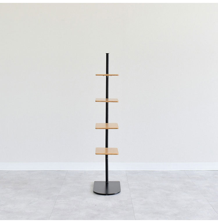 rootis 日本製 サイドテーブルスタンド 新潟県南魚沼産木材使用 サイドテーブル ディスプレイラック 棚 コーヒーテーブル ソファサイド ベッドサイド スリム 足立製作所 bokula(代引不可)