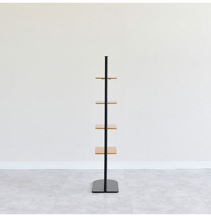 rootis 日本製 サイドテーブルスタンド 新潟県南魚沼産木材使用 サイドテーブル ディスプレイラック 棚 コーヒーテーブル ソファサイド ベッドサイド スリム 足立製作所 bokula(代引不可)