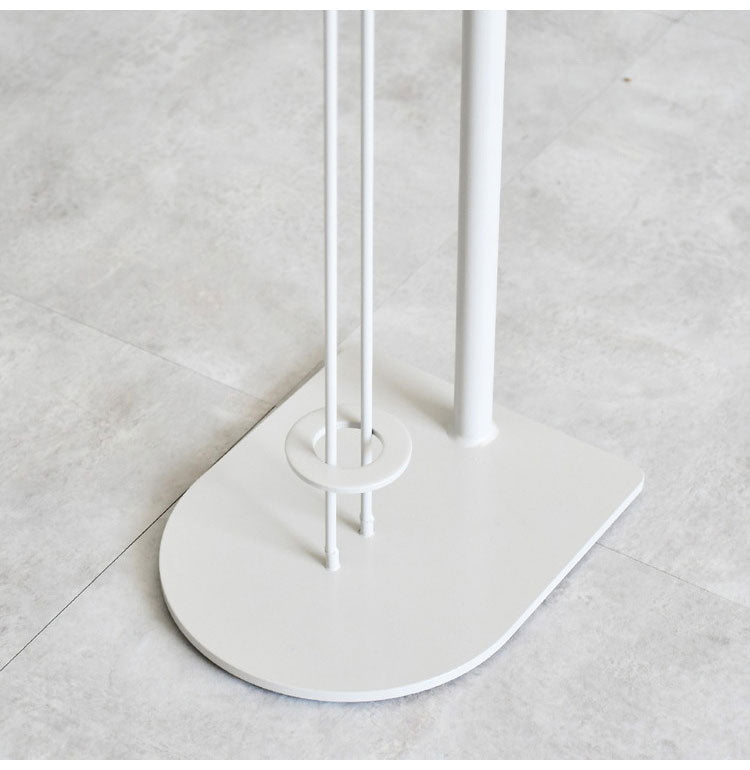 rootis 日本製 トイレットペーパースタンド 縦型 完成品 新潟県南魚沼産木材使用 自立式 トイレラック トイレ収納 隙間収納 すき間収納 ホルダー 天板付き スリム 足立製作所 bokula(代引不可)