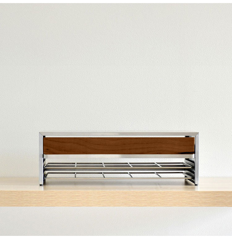 rootis 日本製 食洗機ラック 完成品 耐荷重40kg 幅47cm 引出し付き 新潟県南魚沼産木材使用 ステンレス 食洗機台 食洗器台 食洗器ラック 置き台 収納付き 足立製作所 bokula(代引不可)