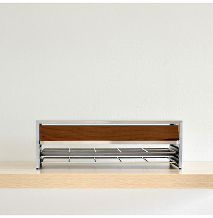 rootis 日本製 食洗機ラック 完成品 耐荷重40kg 幅47cm 引出し付き 新潟県南魚沼産木材使用 ステンレス 食洗機台 食洗器台 食洗器ラック 置き台 収納付き 足立製作所 bokula(代引不可)