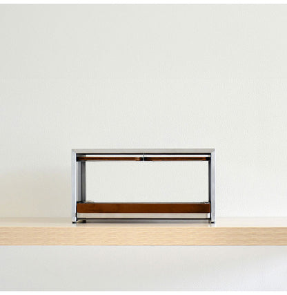 rootis 日本製 トースターラック 完成品 耐荷重20kg 幅36cm 引出し付き 新潟県南魚沼産木材使用 ステンレス ブレッドケース キッチン収納 パンケース 足立製作所 bokula(代引不可)