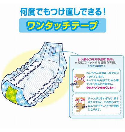 第一衛材 男の子のためのマナーおむつ おしっこ用 ビッグパック 小型犬 42枚 PMO-706 犬 いぬ おむつ 介護 ペット介護 ペット トイレ