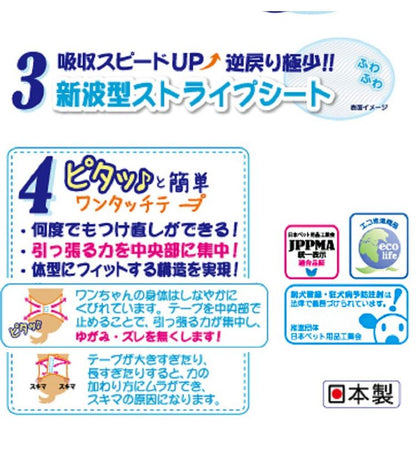 第一衛材 男の子のためのマナーおむつ おしっこ用 ビッグパック 小~中型犬 38枚 PMO-707 犬 いぬ おむつ 介護 ペット介護 ペット トイレ