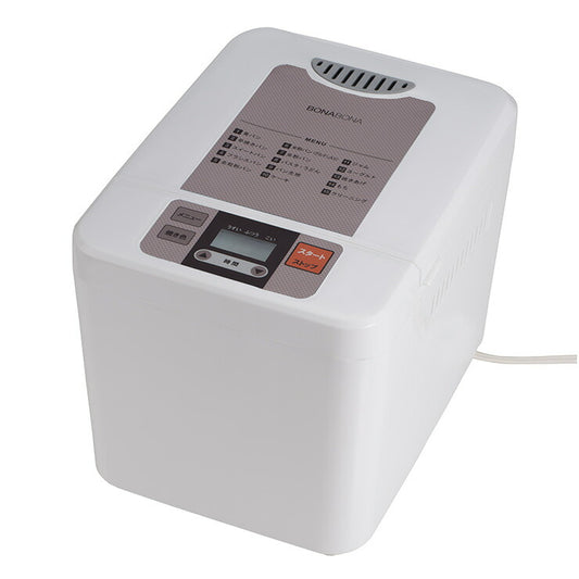 CCP シーシーピー BONABONA ホームベーカリー 1斤用 パン タイマー機能 ヨーグルト ジャム BY-B68-WH 餅 パスタ 多機能