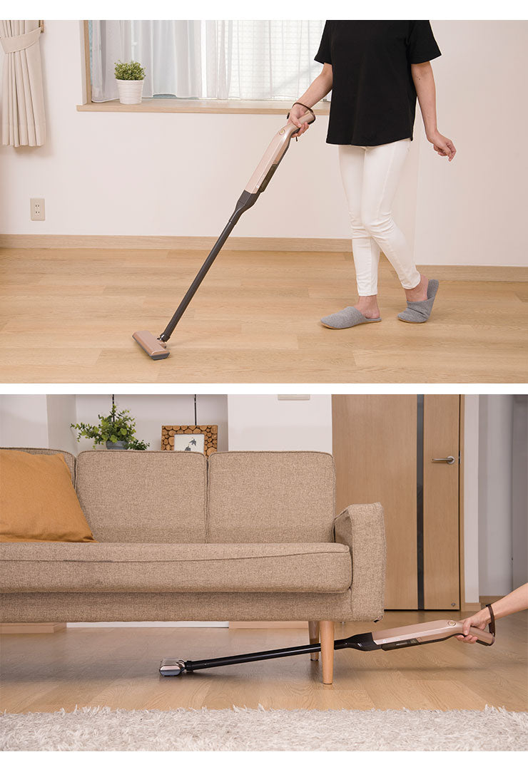 シーシーピー CCP コードレス 極軽 スティッククリーナー ストロング 掃除機 2WAYタイプ ハンディクリーナー CM-DC94-GD