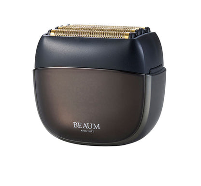 BEAUM 6枚刃シェーバー 電動グルーマー ムダ毛処理 メンズ 男性 チタンコート 充電式 コードレス 防水 IPX7 水洗い 風呂場 持ち運び コンパクト ケース付き 剃毛 ビューム アピックス APIX ASV-B06