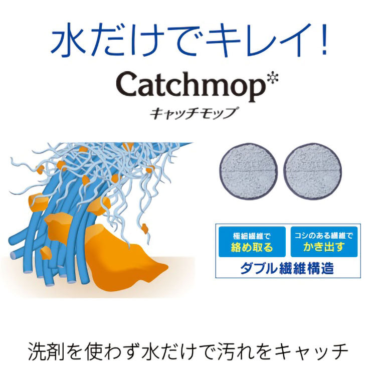 CCP シーシーピー 電動モップ 回転モップクリーナー TZJ-MA951-WH 回転 モップ クリーナー コードレス neo+ 電動 充電式 水拭き ツインモップ