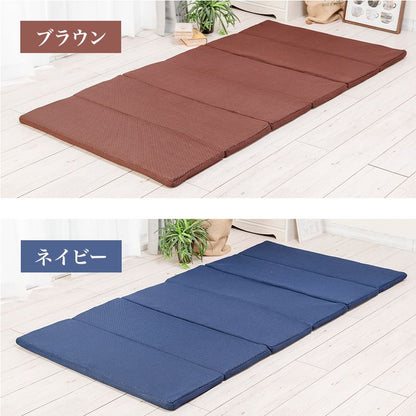 3D高反発マットレス シングル 厚み3cm 6つ折り 敷き布団 マットレス トッパー 抗菌防臭 洗える 丸洗い ウォッシャブル マットレスカバー 北欧 おしゃれ 寝具 シンプル 無地 オールシーズン(代引不可)