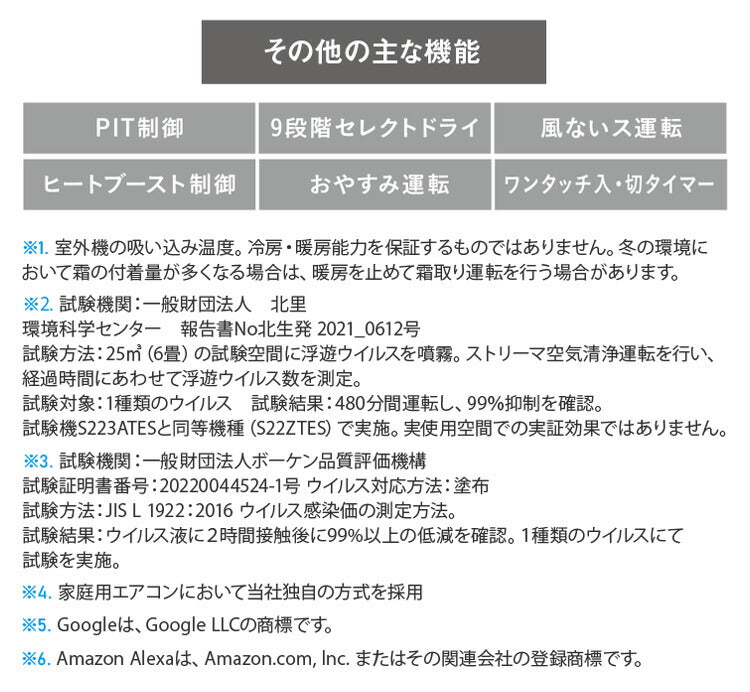ルームエアコン Eシリーズ 18畳 S563ATEP-W [ホワイト] ストリーマ 冷房 暖房 空気清浄 クーラー 内部クリーン(代引不可)