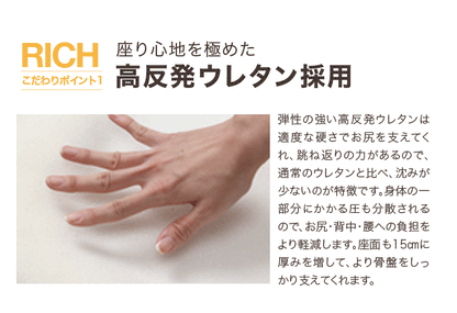 背筋がGUUUN美姿勢座椅子 リッチ RICH 選べる5色 座椅子 リクライニング 全身ストレッチ 骨盤矯正 腰痛 骨盤ダイエット 背すじ