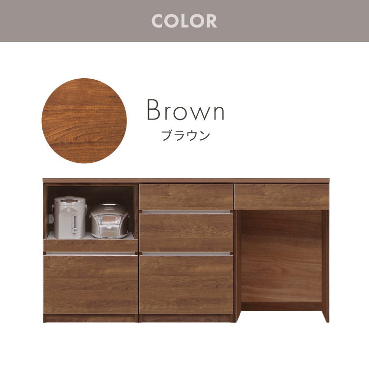 キッチンカウンター 180 幅180 高さ93 オープンスライド ダストボックス ゴミ箱 完成品 国産 開梱設置無料 日本製 レンジ台 カウンター テーブル 食器棚 キッチンボード(代引不可)