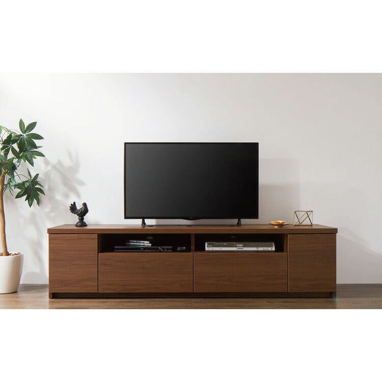 テレビ台 幅180cm 【日本製 大川家具 完成品】 ローボード TV台 TVボード 木製 テレビボード 木製 42インチ 32インチ 52インチ(代引不可)