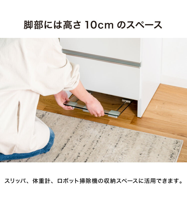ランドリーチェスト ハイタイプ 幅40cm 高さ180cm 奥行40cm 【国産 大川家具 完成品】 ランドリー収納 ランドリーボックス サニタリーラック サニタリーチェスト(代引不可)
