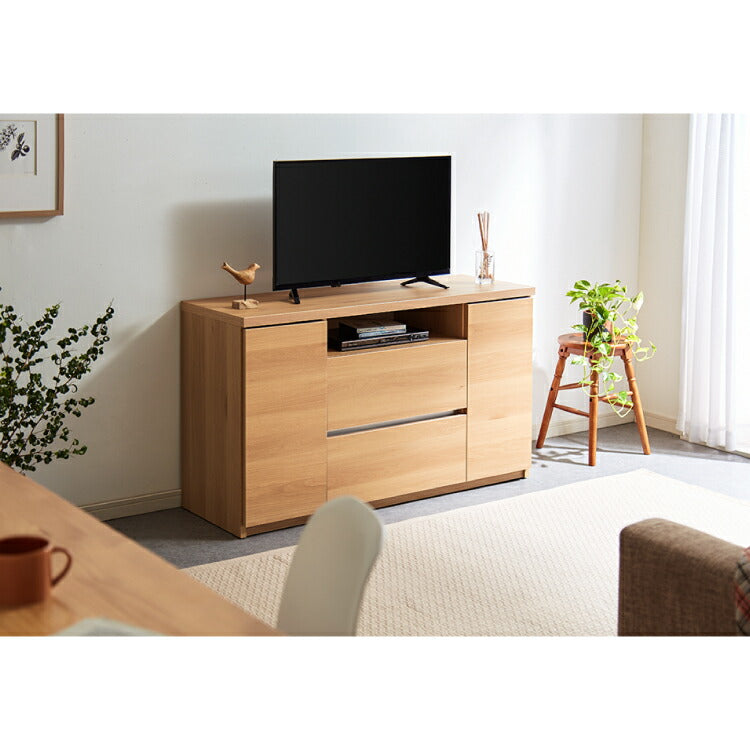 テレビ台 ハイタイプ 高さ70 幅120 日本製 大川家具 完成品 木製 TV台 TVボード テレビボード 北欧 おしゃれ キャビネット(代引不可)