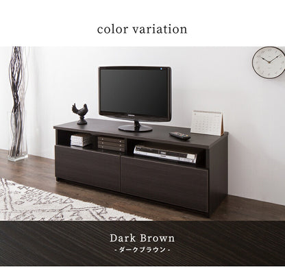 ローボード 幅120cm 木製 42インチ 32インチ 52インチ 白 ホワイト ブラウン おしゃれ テレビ台 テレビボード テレビラック TV台 TVボード 収納 【日本製 大川家具 完成品】 (代引不可)