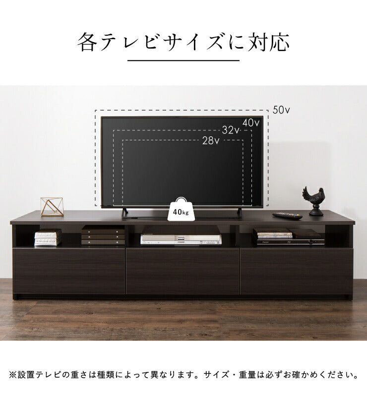 ローボード 幅180cm 木製 42インチ 32インチ 52インチ 白 ホワイト ブラウン おしゃれ テレビ台 テレビボード テレビラック TV台 TVボード 収納 【日本製 大川家具 完成品】(代引不可)